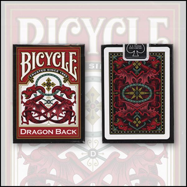 Bicycle - Dragon - Red back