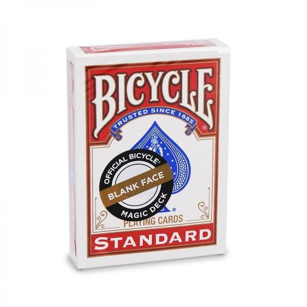 Bicycle Gaff Cards - Blank Face and Red Back
