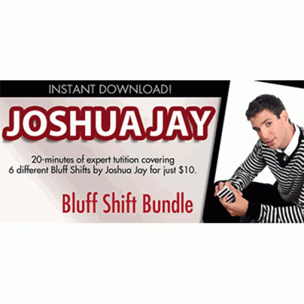 Bluff Shift Bundle by Joshua Jay and Vanishing, In...