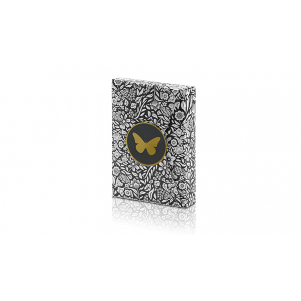 Limited Edition Butterfly Playing Cards (Black and Gold) by Ondrej Psenicka
