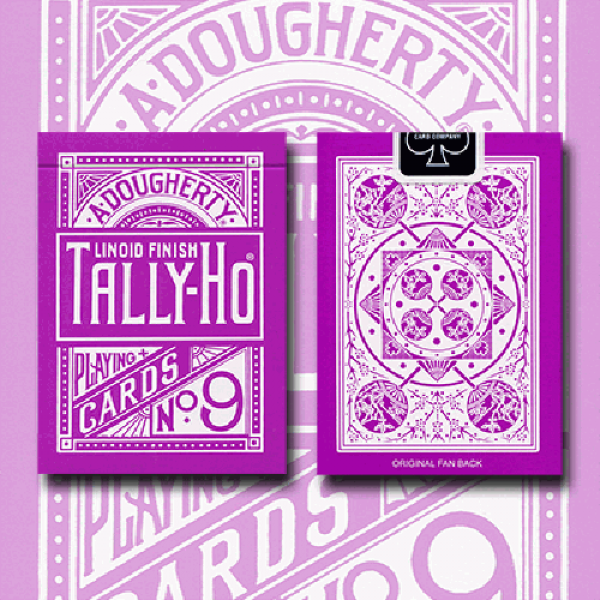 Tally Ho Reverse Fan back (Lavender) Limited Ed. by  Aloy Studios / USPCC