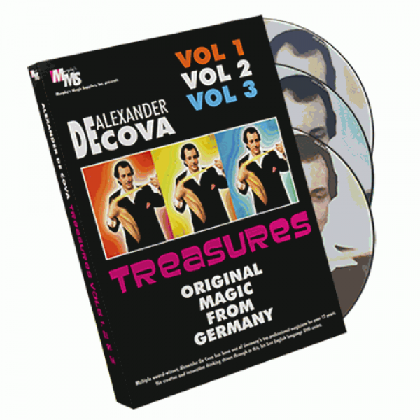 Treasures Vol 1-3 by Alexander DeCova - DVD