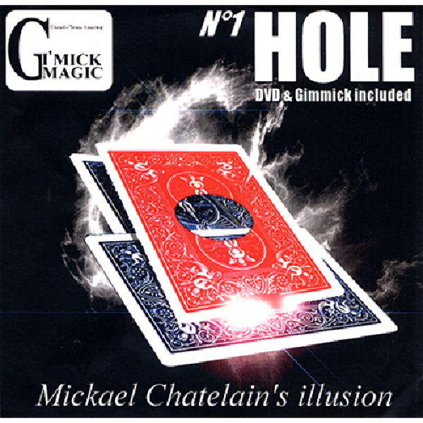Hole RED (DVD and Gimmick) by Mickael Chatelain 