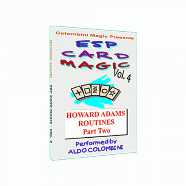 ESP Card Magic (Howard Adams Routines) Vol. 4  by Aldo Colombini video DOWNLOAD