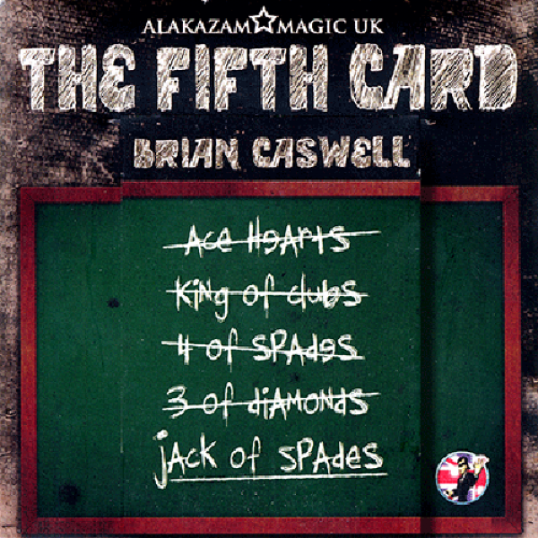 The Fifth Card (DVD and Gimmicks) by Brian Caswell & Alakazam Magic