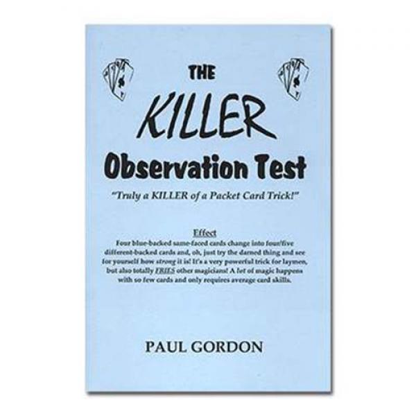 The Killer Observation Test by Paul Gordon