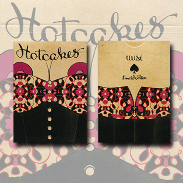 Limited Edition Black Hotcakes Playing Cards by Uu...