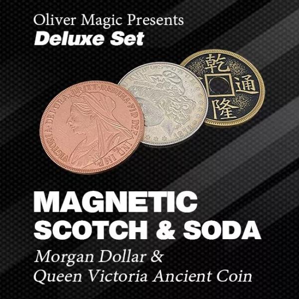 Magnetic Scotch & Soda (Morgan Dollar and Quee...