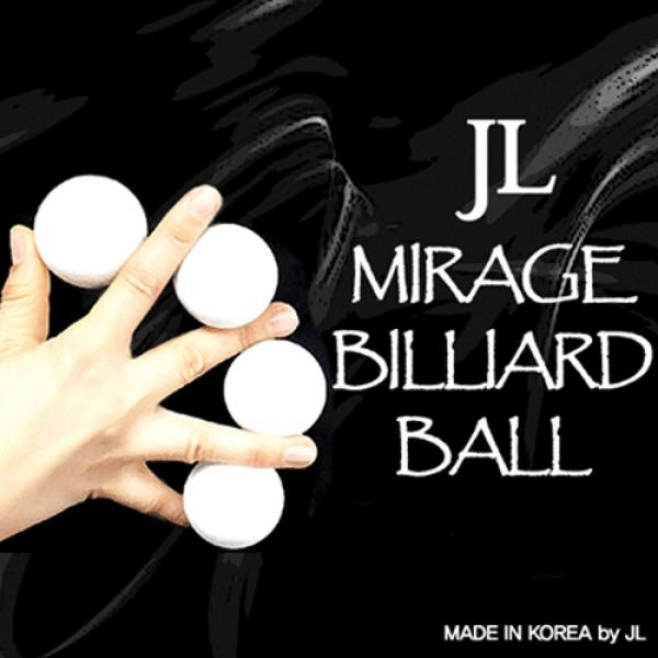 Two Inch Mirage Billiard Balls by JL (WHITE, 3 Bal...