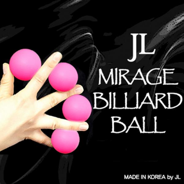 Mirage Billiard Balls by JL (PINK, 3 Balls and She...