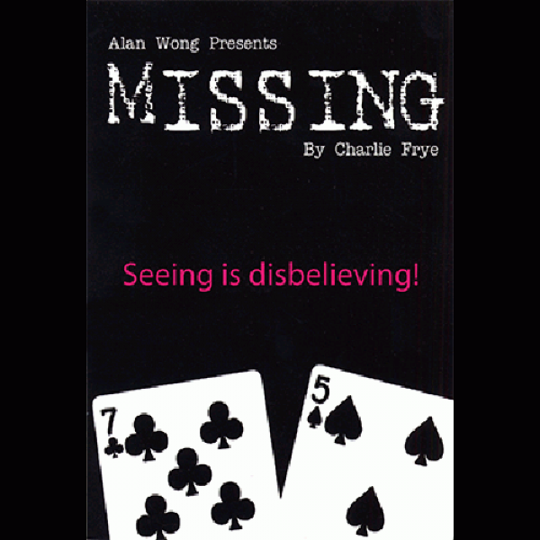 Missing by Charlie Frye and Alan Wong
