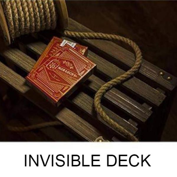 Invisible Deck Monarchs Playing Cards (Red) by The...