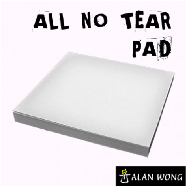 No Tear Pad (Small 3.5 X 3.5", All No Tear) by Alan Wong