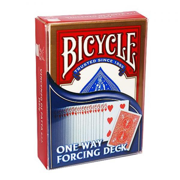 Bicycle Gaff Cards - One way forcing deck - Red