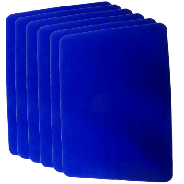 Small Close Up Pad 6 Pack Blue (9 inch x 12 inch) ...