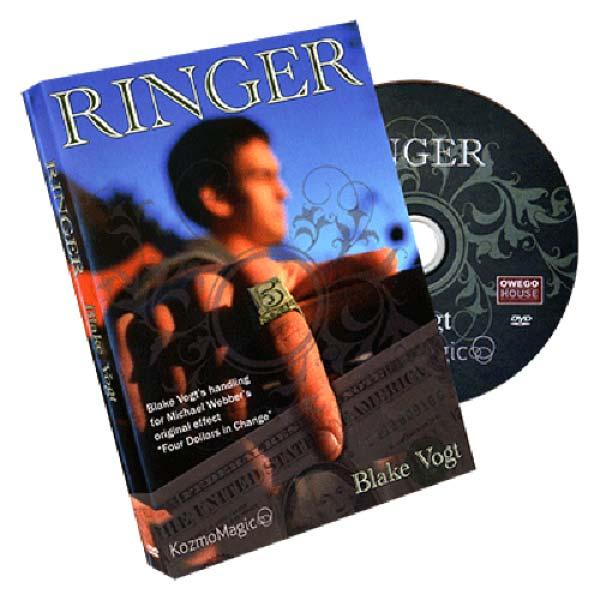 Ringer (DVD and Gimmick) by Blake Vogt and Kozmoma...