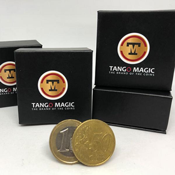 Euro Scotch and Soda (Magnetic) - 1 Euro/50 cents Euro by Tango Magic