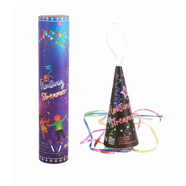 Throw Streamers - Multicolor (Cylinder)