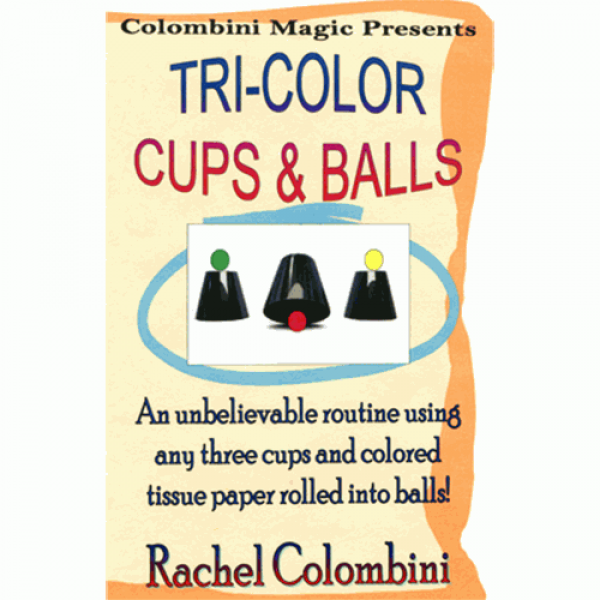 Tri-Color Cups & Balls by Wild-Colombini Magic...
