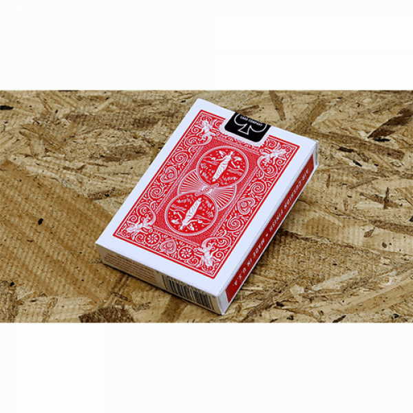 Bicycle Maiden Back (Red) by US Playing Card Co
