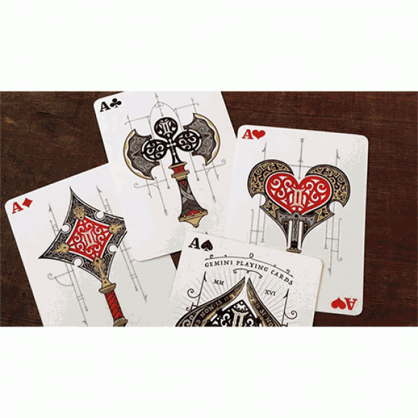Gemini Terra Playing Cards by Stockholm17