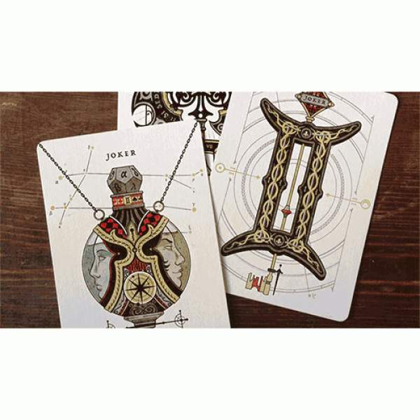 Gemini Ignis Playing Cards by Stockholm17