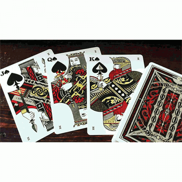 Gemini Ignis Playing Cards by Stockholm17