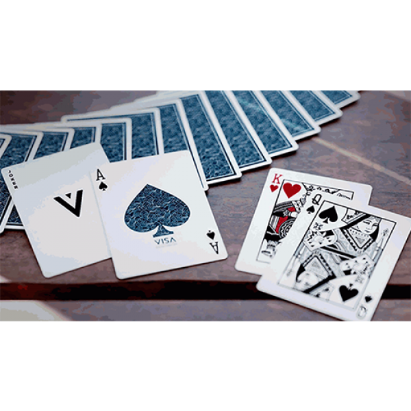 VISA Blue Playing Cards by Patrick Kun and Alex Pandrea