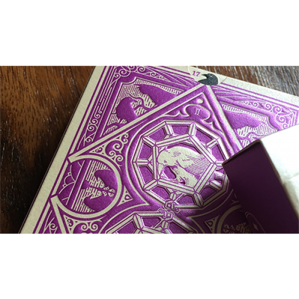 Ravn Playing Cards (Purple) Designed by Stockholm17