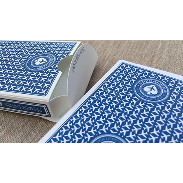 Premier Edition, Jetsetter Playing Cards in Altitude blue by Jetsetter Playing Cards