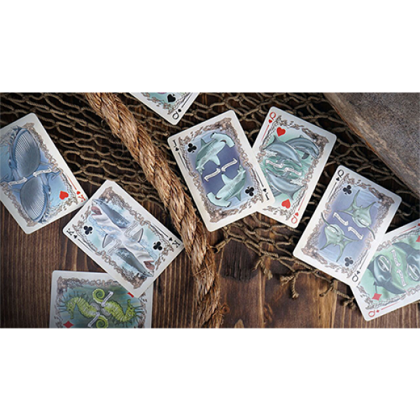 Sea Creatures Deck (Bicycle Colorized) Playing Cards