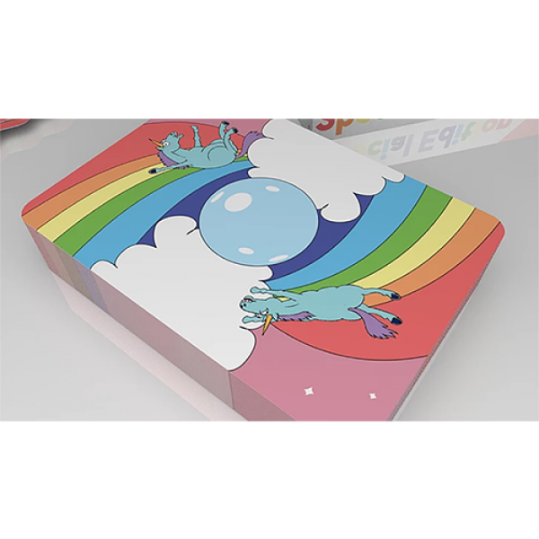Rainbow Unicorn Fun Time! Playing Cards by Handlordz - Special Edition