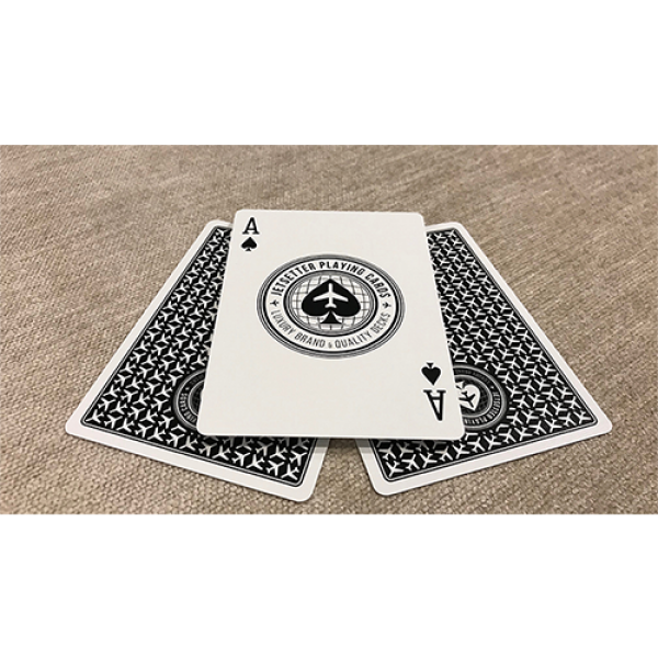 Premier Edition in Jet Black (Private Reserve) by Jetsetter Playing Cards