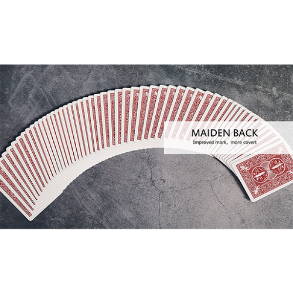 Bicycle Maiden Marked Playing Cards (Red)