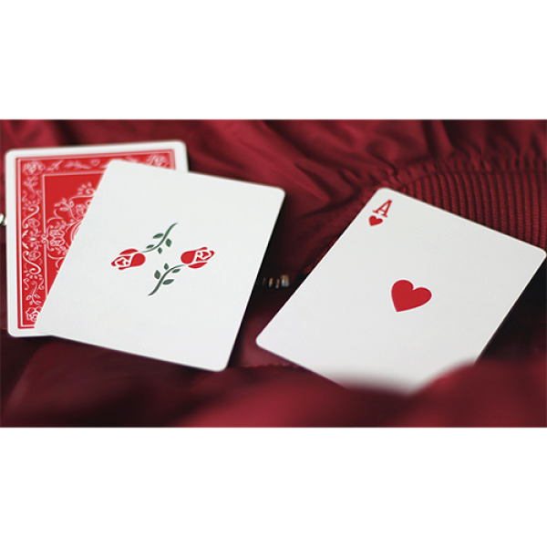 Red Roses Playing Cards by Daniel Schneider