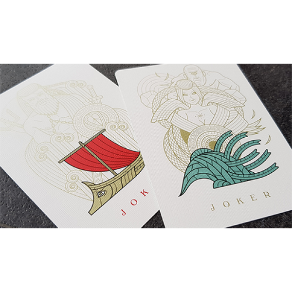 Odissea Neptune Playing Cards by Giovanni Meroni