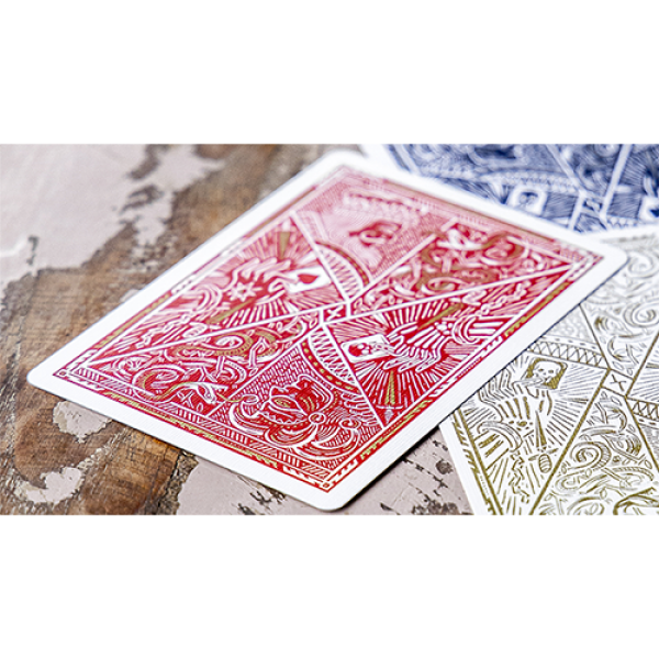 Blood Red Edition V1 Playing Cards by Joker and the Thief