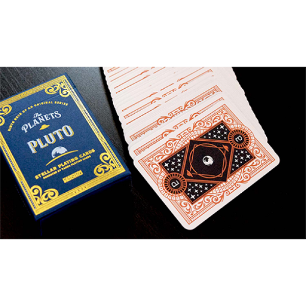 The Planets: Pluto Mini Playing Cards - with plexiglass case