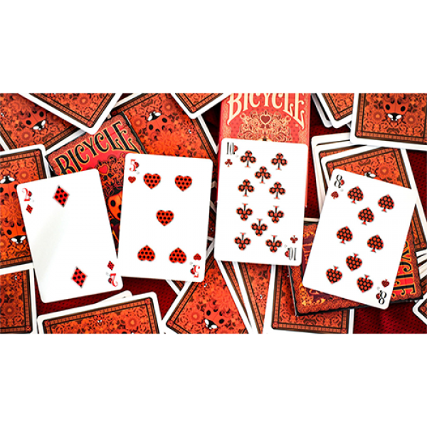 Limited Edition Bicycle Ladybug (Red) Playing Cards