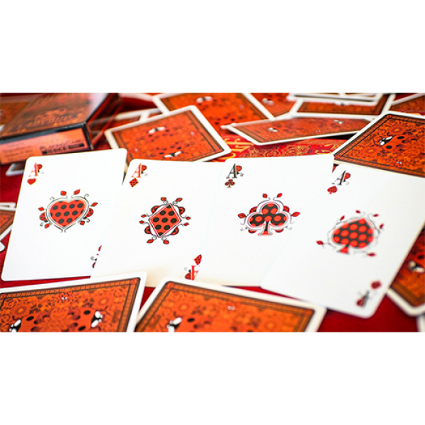 Bicycle Gilded Limited Edition Ladybug (Black) Playing Cards
