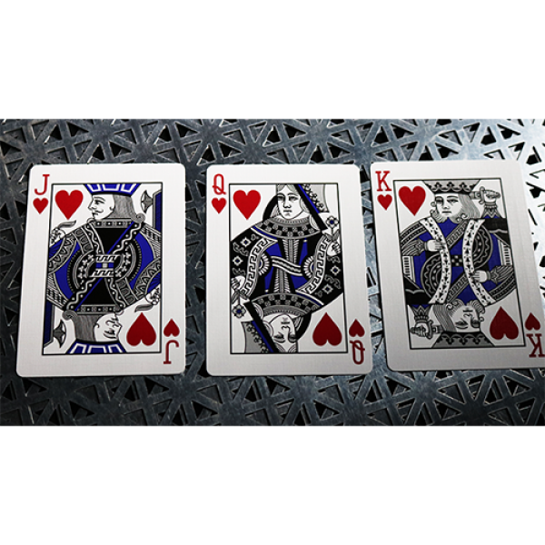 Bicycle Rider Back Cobalt Luxe (Blue) Version 2 by US Playing Card Co