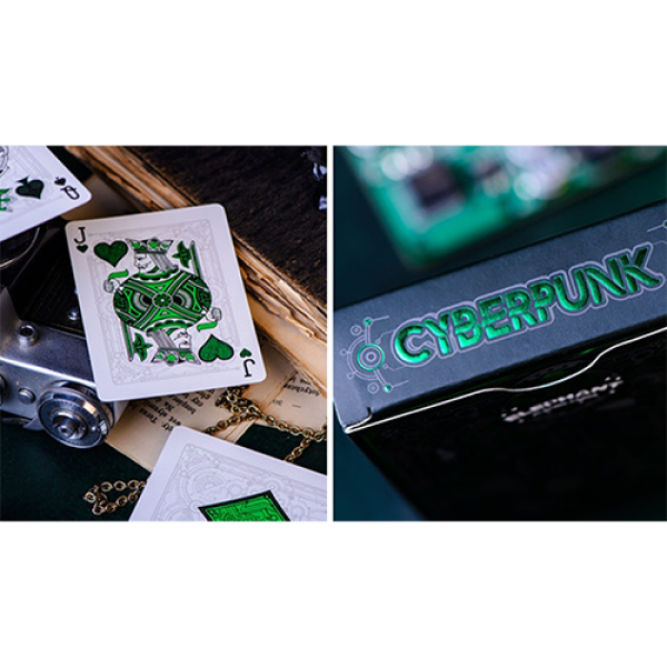 Cyberpunk Green by Elephant Playing Cards
