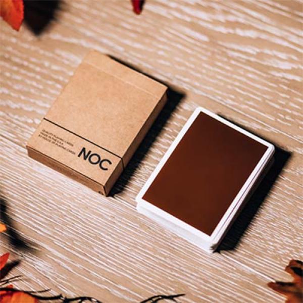 NOC on Wood (Brown) Playing Cards