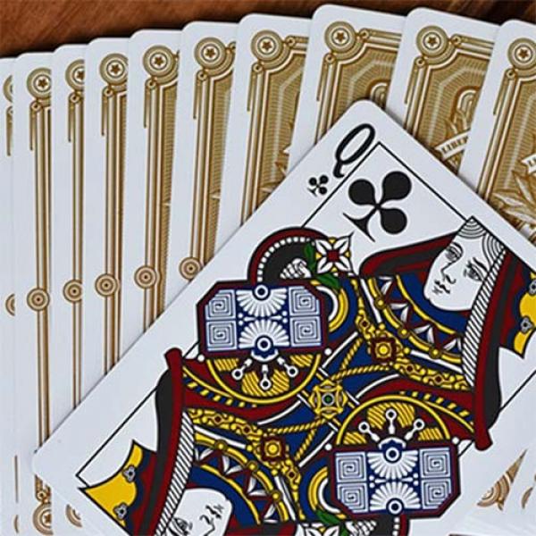Limited Edition Liberty Playing Cards (Gold) by Jackson Robinson