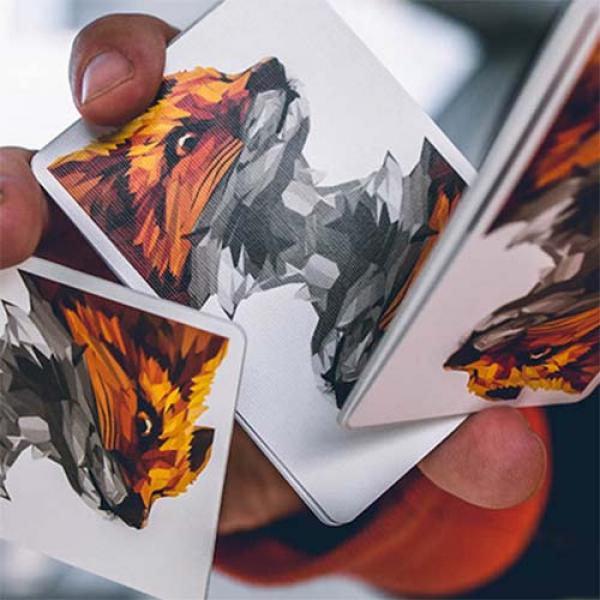 The Fox Playing Cards by Riffle Shuffle