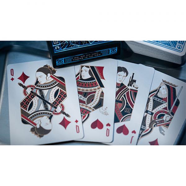 Star Wars Light Side (BLUE) Playing Cards by Theory11 