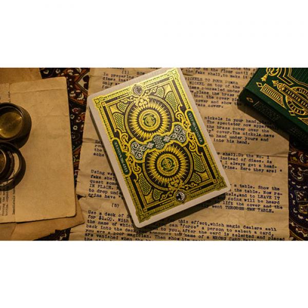 Charmers (Green) Playing Cards by Kellar and Lotrek