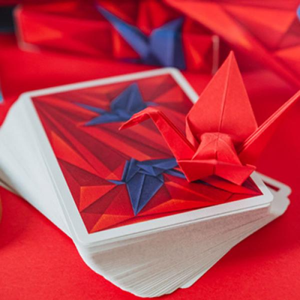 1000 Cranes Playing Cards by Riffle Shuffle