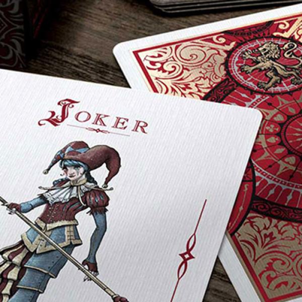 Sovereign STD Red Playing Cards by Jody Eklund