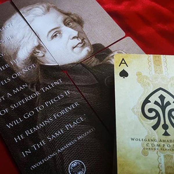 Wolfgang Amadeus Mozart (Composers) Playing Cards